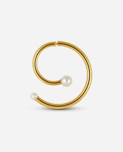 Load image into Gallery viewer, Pearl Cosmic Hoops