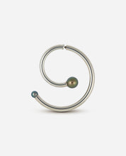 Load image into Gallery viewer, Pearl Cosmic Hoops