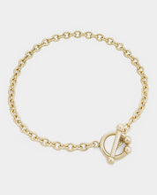 Load image into Gallery viewer, Barbell Toggle Necklace