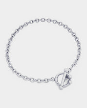 Load image into Gallery viewer, Barbell Toggle Necklace
