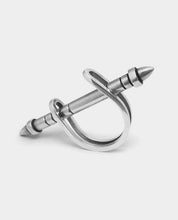 Load image into Gallery viewer, Long Spike Bar Ring