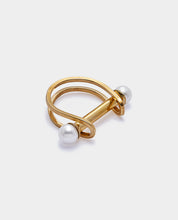 Load image into Gallery viewer, Pearl Bar Ring Insert