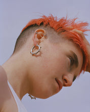 Load image into Gallery viewer, Spike Hoops