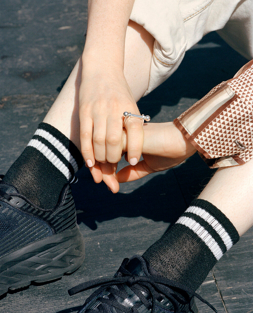 Barbell Bar Ring – Lucia Pearl