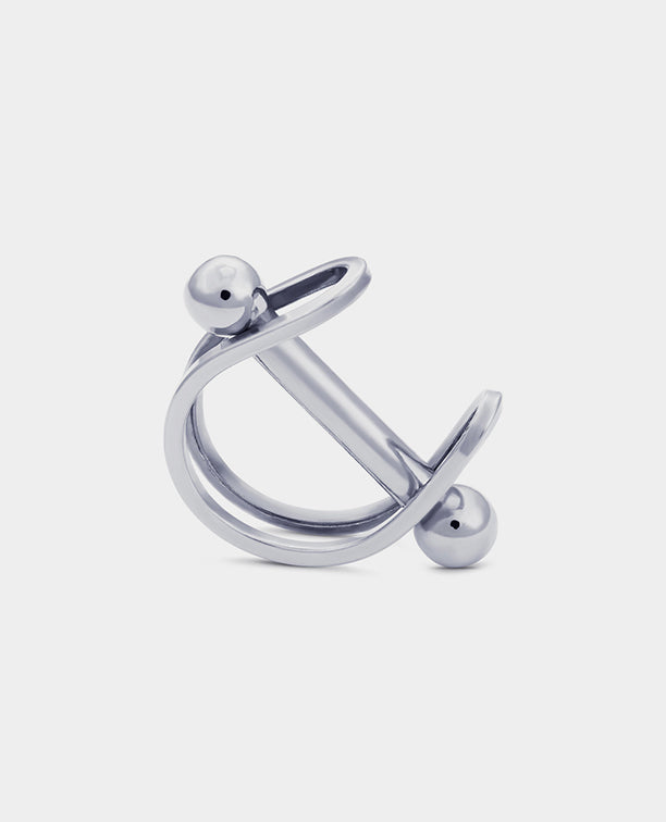 Barbell Bar Ring – Lucia Pearl